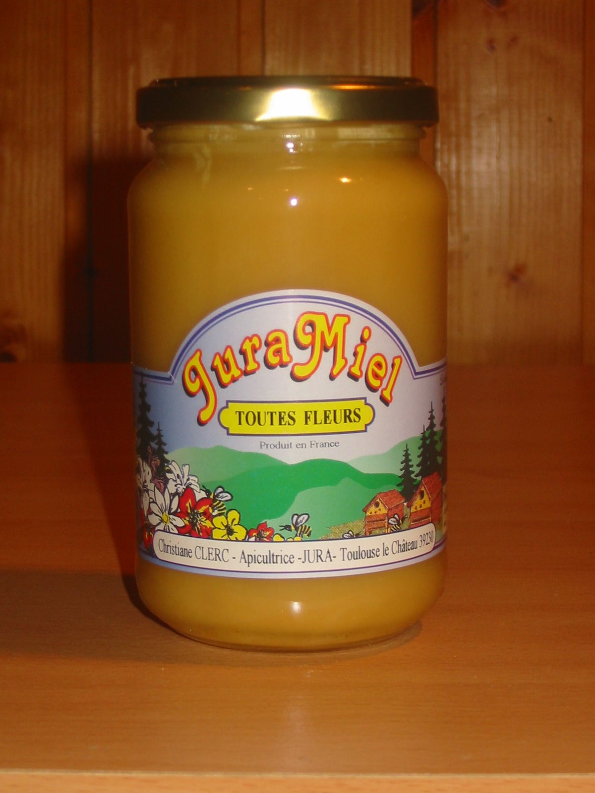 Miel 500 g toutes fleurs