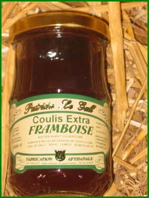 Coulis de framboise