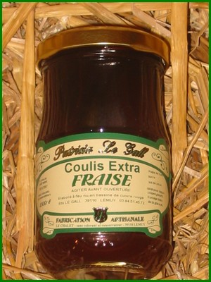 Coulis de fraise