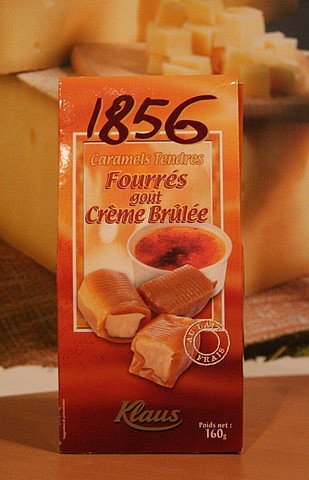 Caramels tendres - cr�me br�l�e