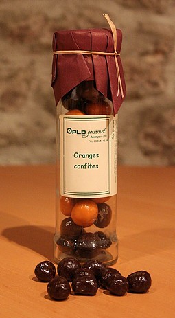confiselle chocolat � l'orange confite
