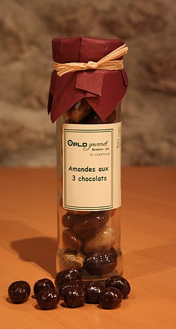 confiselle amandes aux 3 chocolats