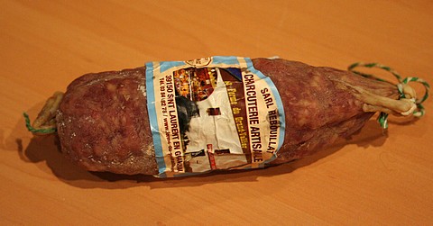 Saucisson au bleu de Gex