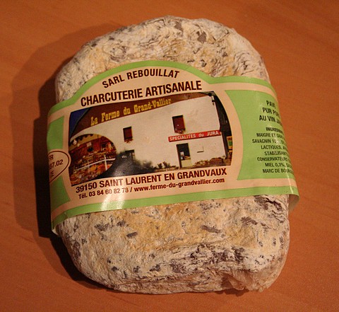 Saucisson au Morbier