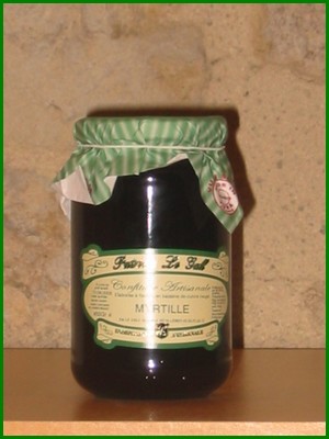 Confiture de myrtille