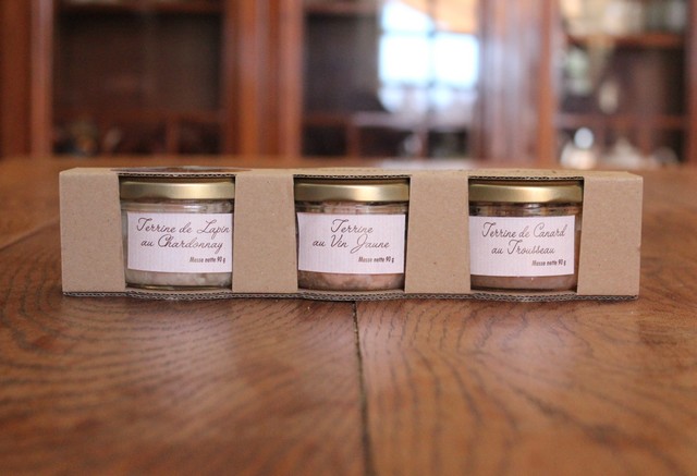 Trio de Terrines au Vin du Jura