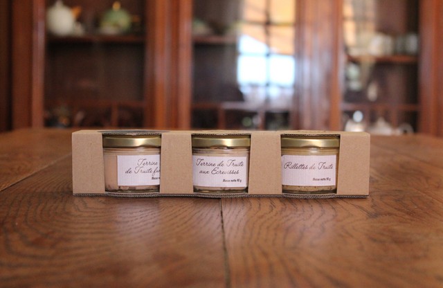 Trio de Terrines de Truite