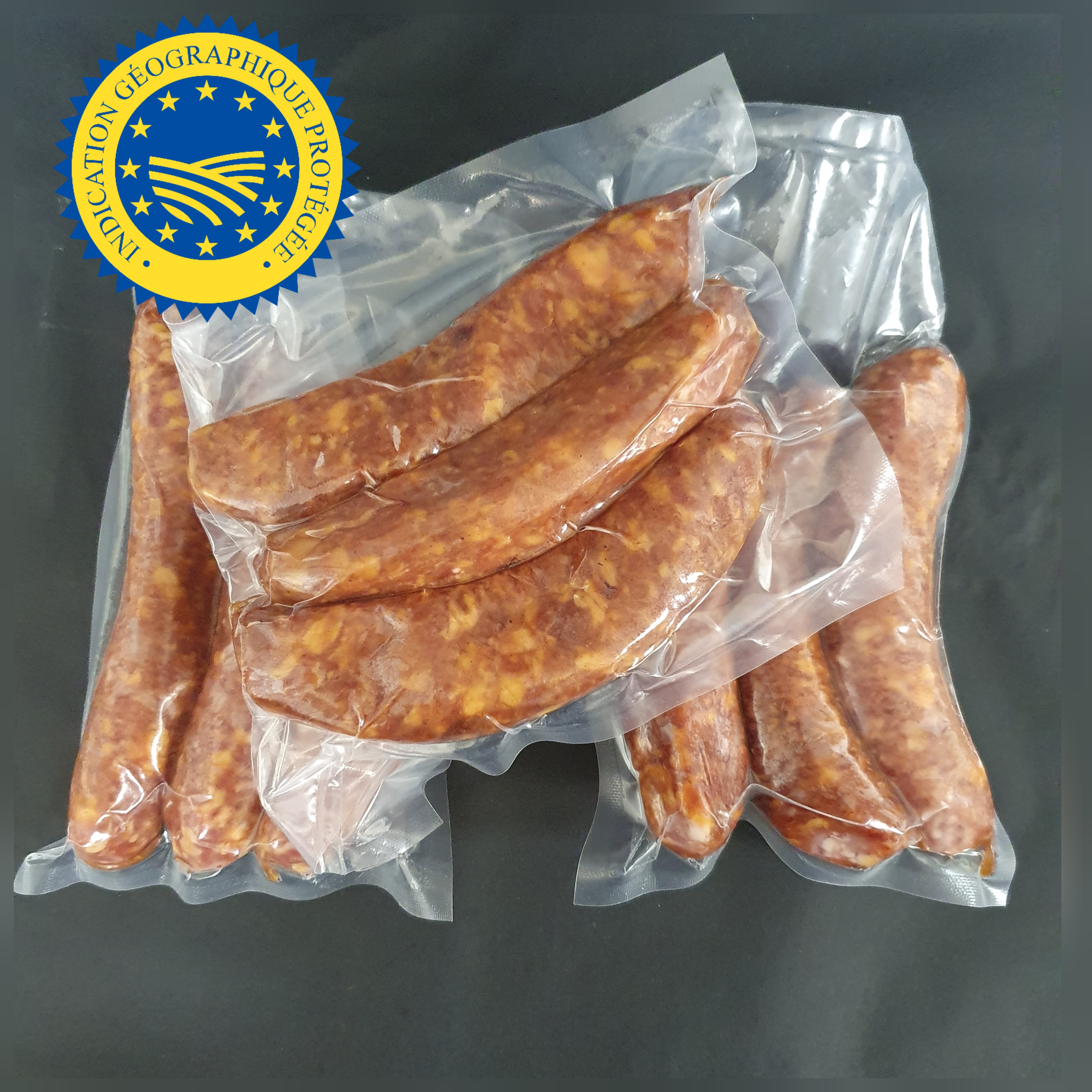 Saucisses montbéliarde IGP