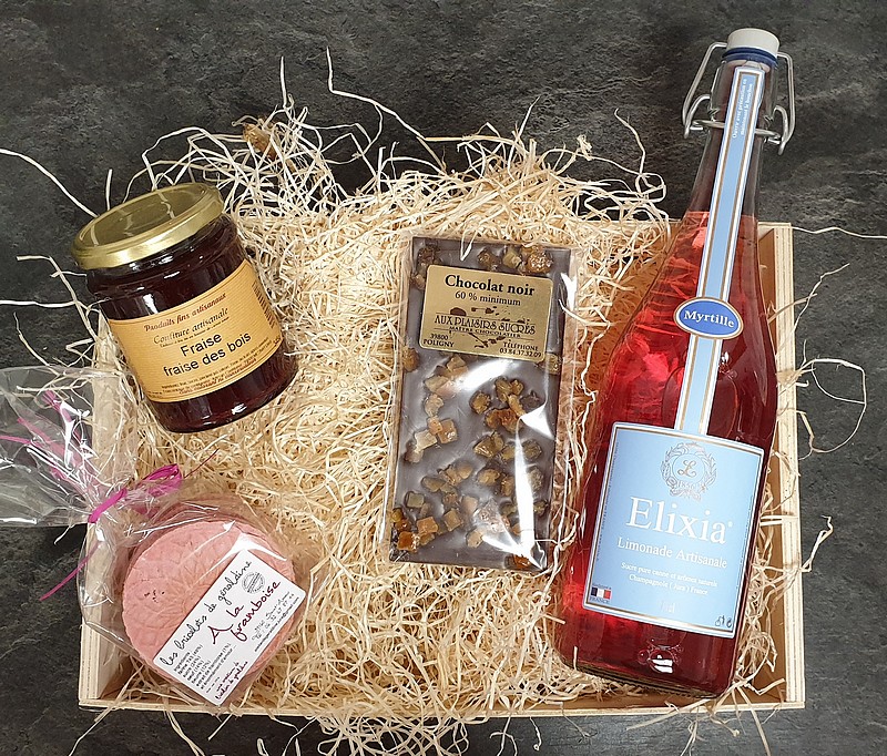 Box Rose Douceur Sucrée Jurassienne