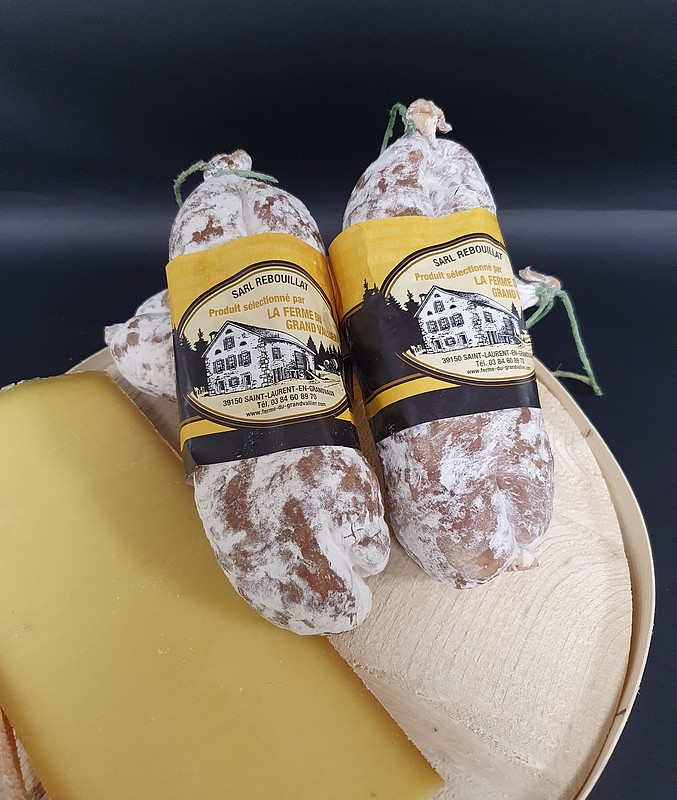 Saucisson au comté