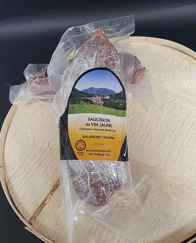 Saucisson au vin jaune thaurin 250g