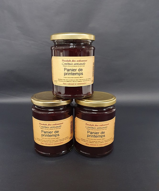 Confiture artisanale Panier de Printemps