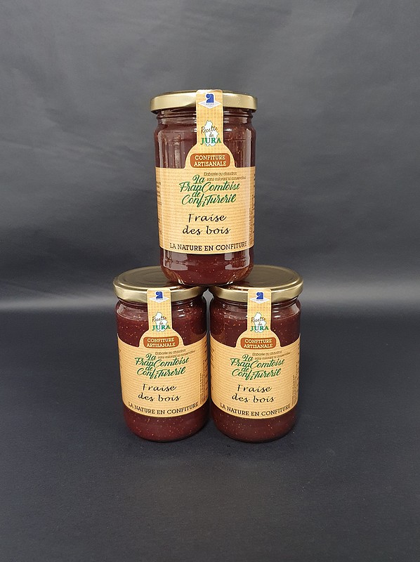 La Cabottine – Confiture de Petites Fraises – Vieux Moulin Vin de miel