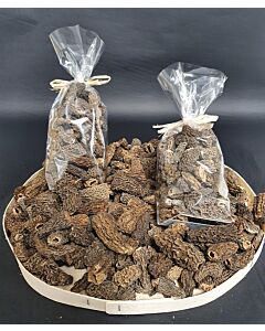 Morilles sèchées sans queue 50 gr